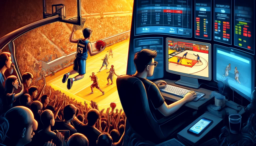 Sports betting interface from SUPERWIN with games, app download